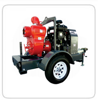 Towable Pumps 6” Multiquip Trash Pump