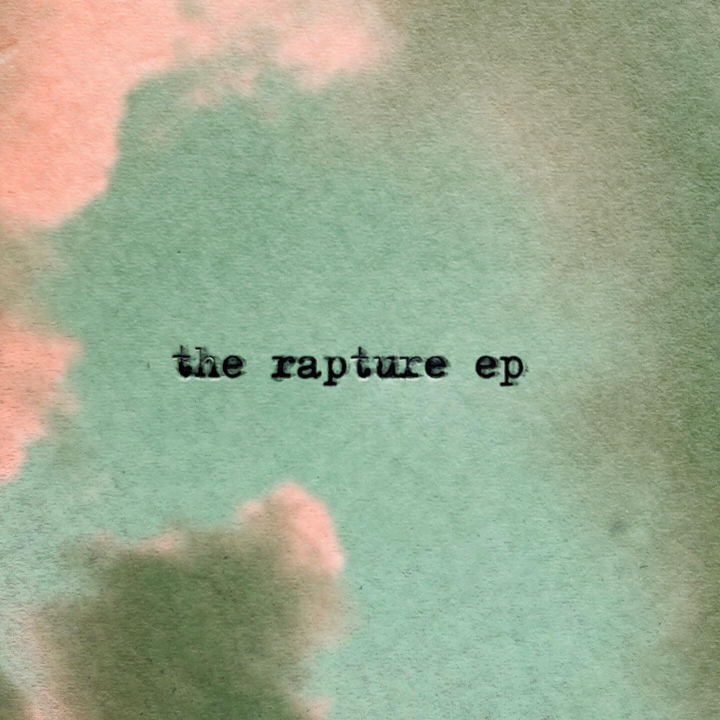 the rapture ep is out everywhere!

this project helped me through a dark time and i hope it can find who it needs to now. 🏠☁️🙏🏼

stream it save it share it - link in bio x
#raptureandreverie