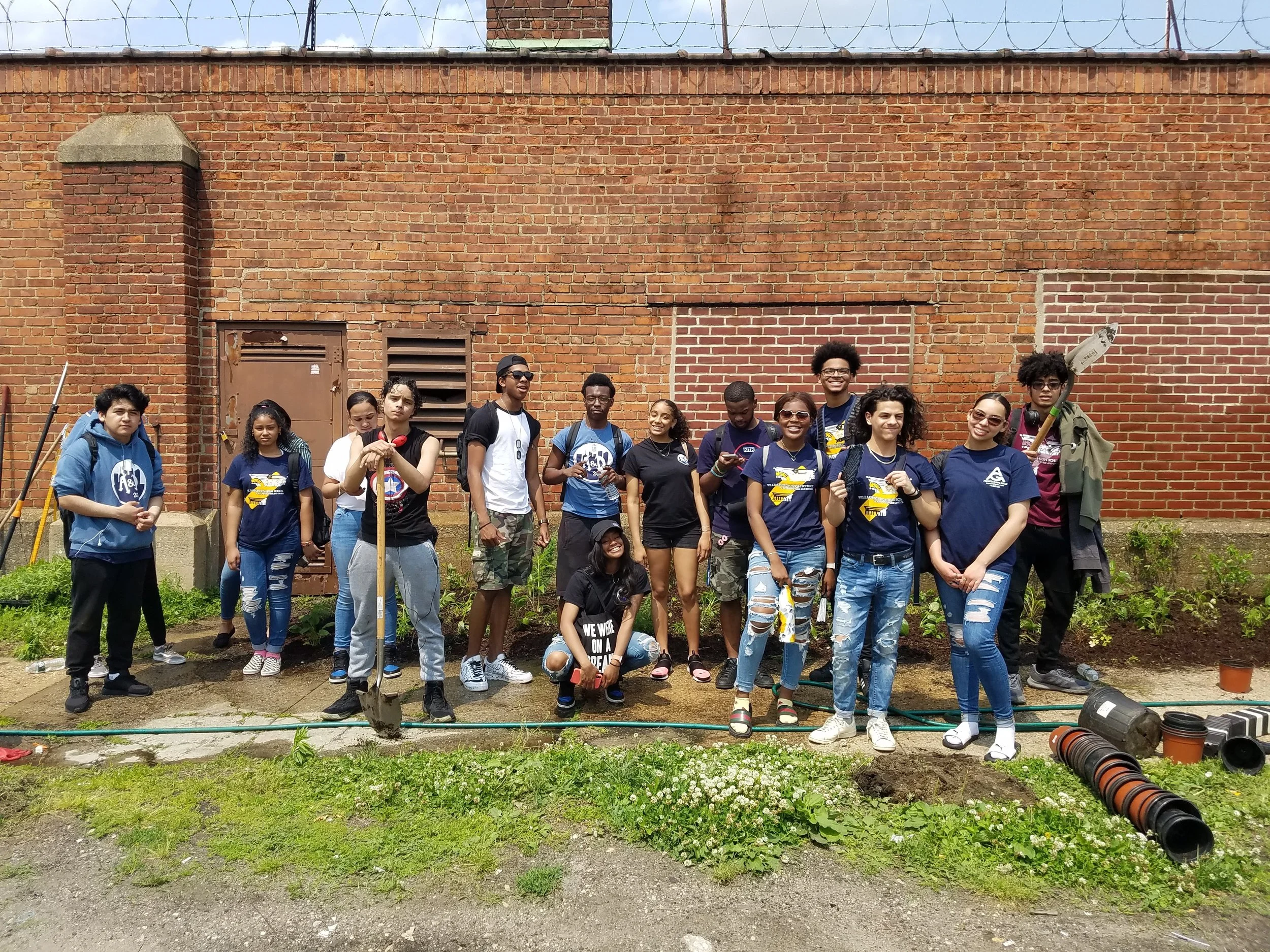 Students from WHSAD's Environmental Science class