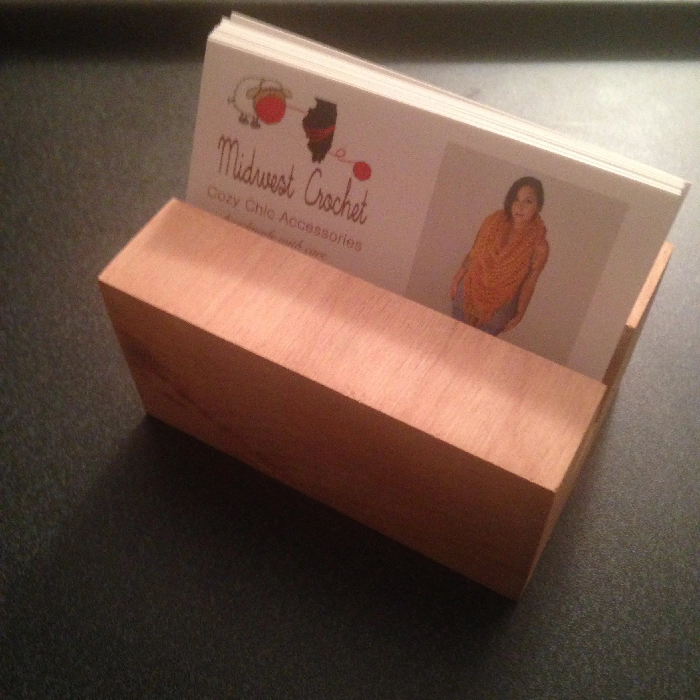 Another Wood Shop Adventure: Business Card Holders