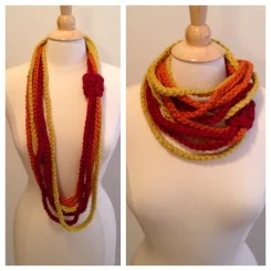 Midwest Crochet Rope Scarf Pattern