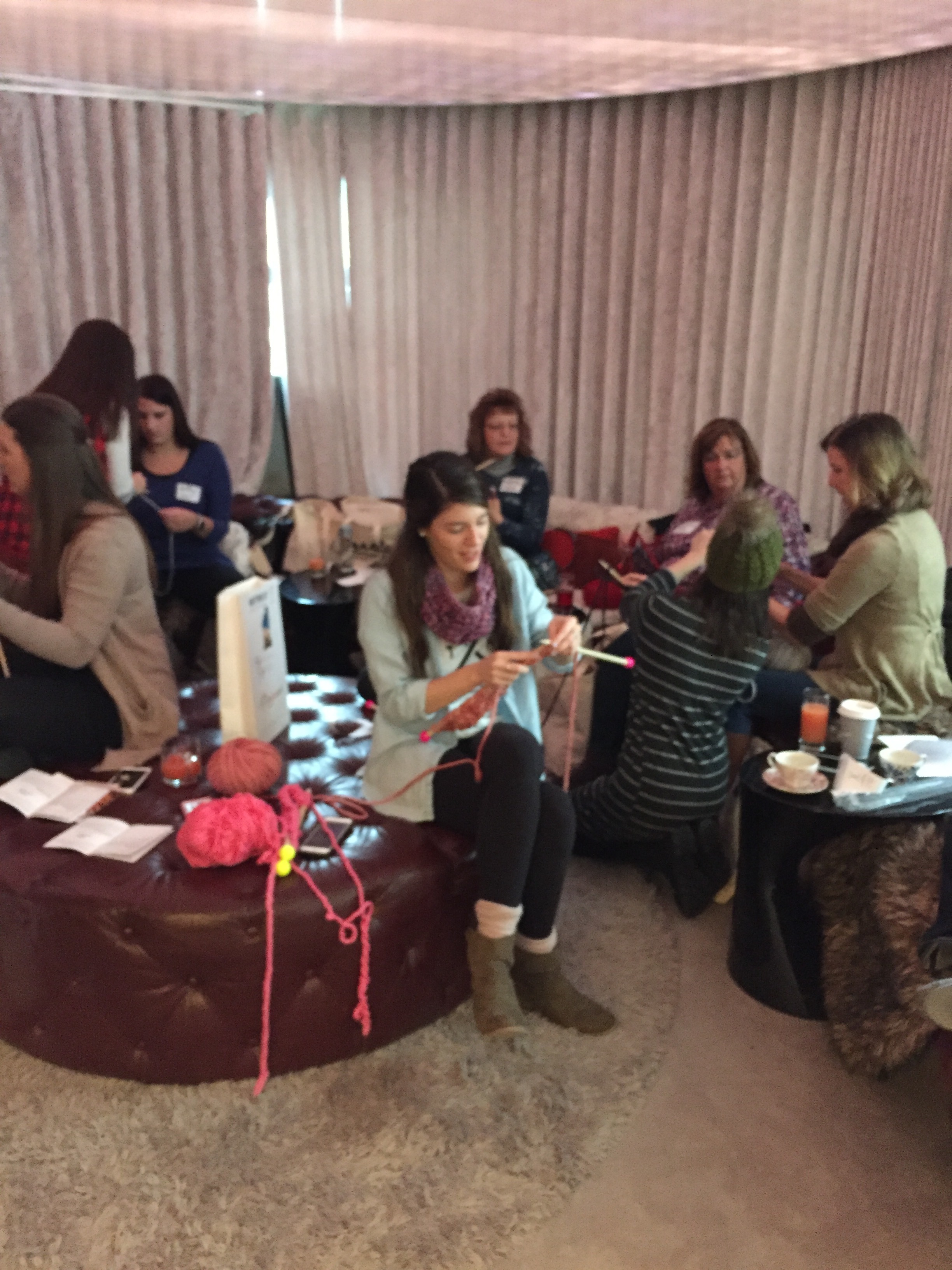 Getting Our Knit On