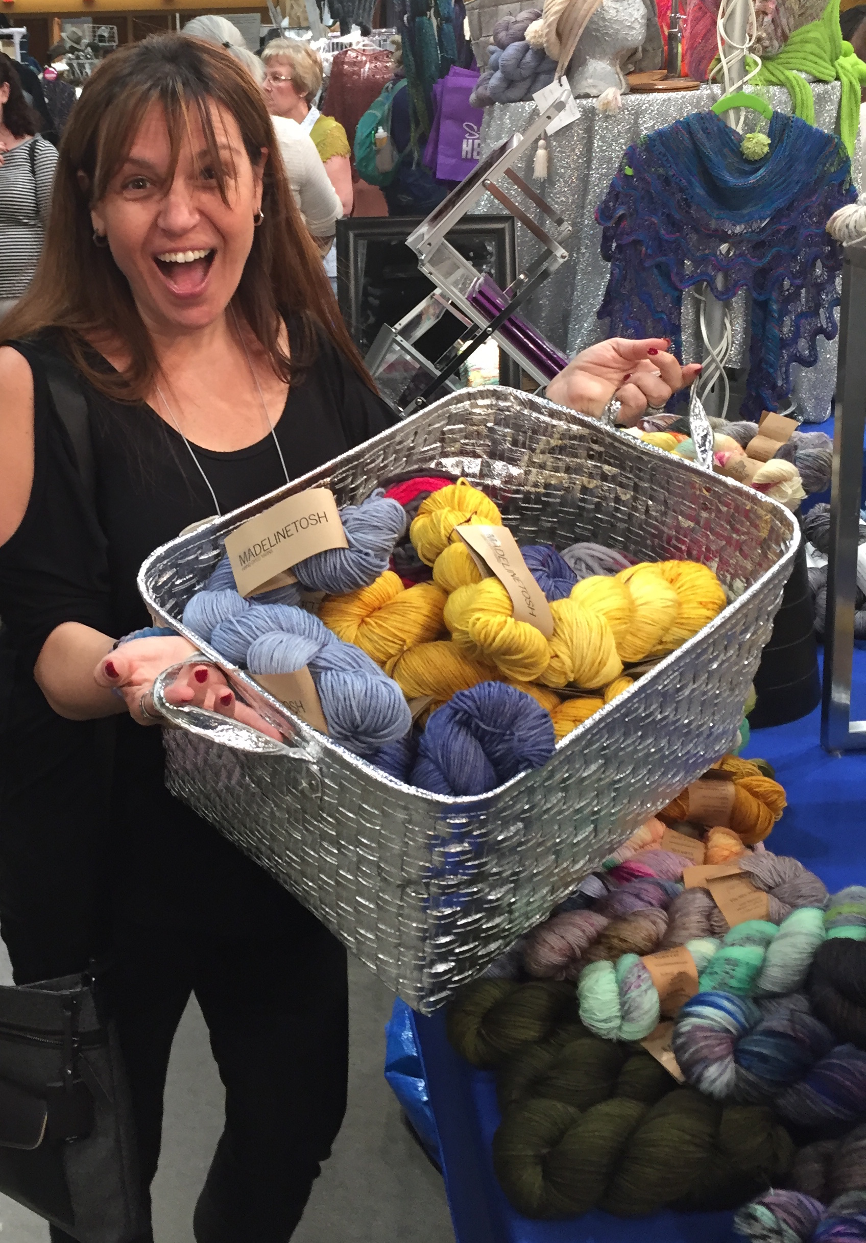 so maybe I went back for another basket of MadTosh