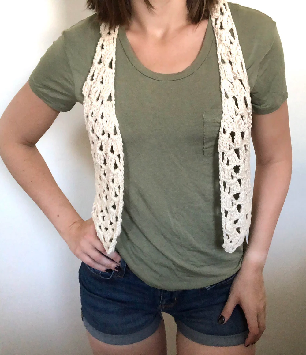 Let S Be Vesties Boho Crochet Vest Pattern Stitch Hustle