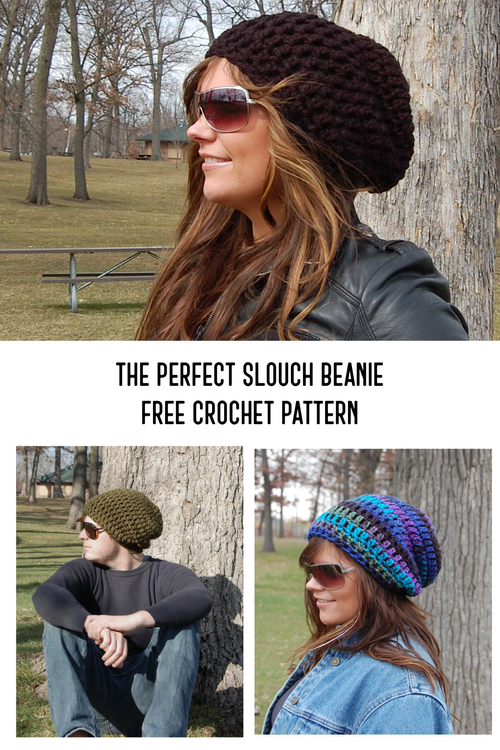 Cozy Slouchy Hat – FREE PATTERN — Stitch &amp; Hustle