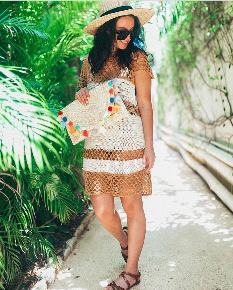 Porto Tunic Cover Up Crochet Pattern