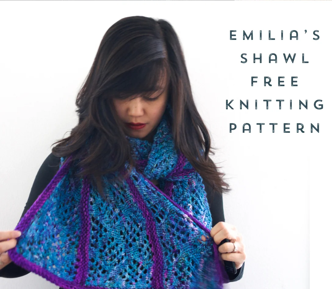 Oliphant Kat Nursing Shawl Free Knitting Pattern