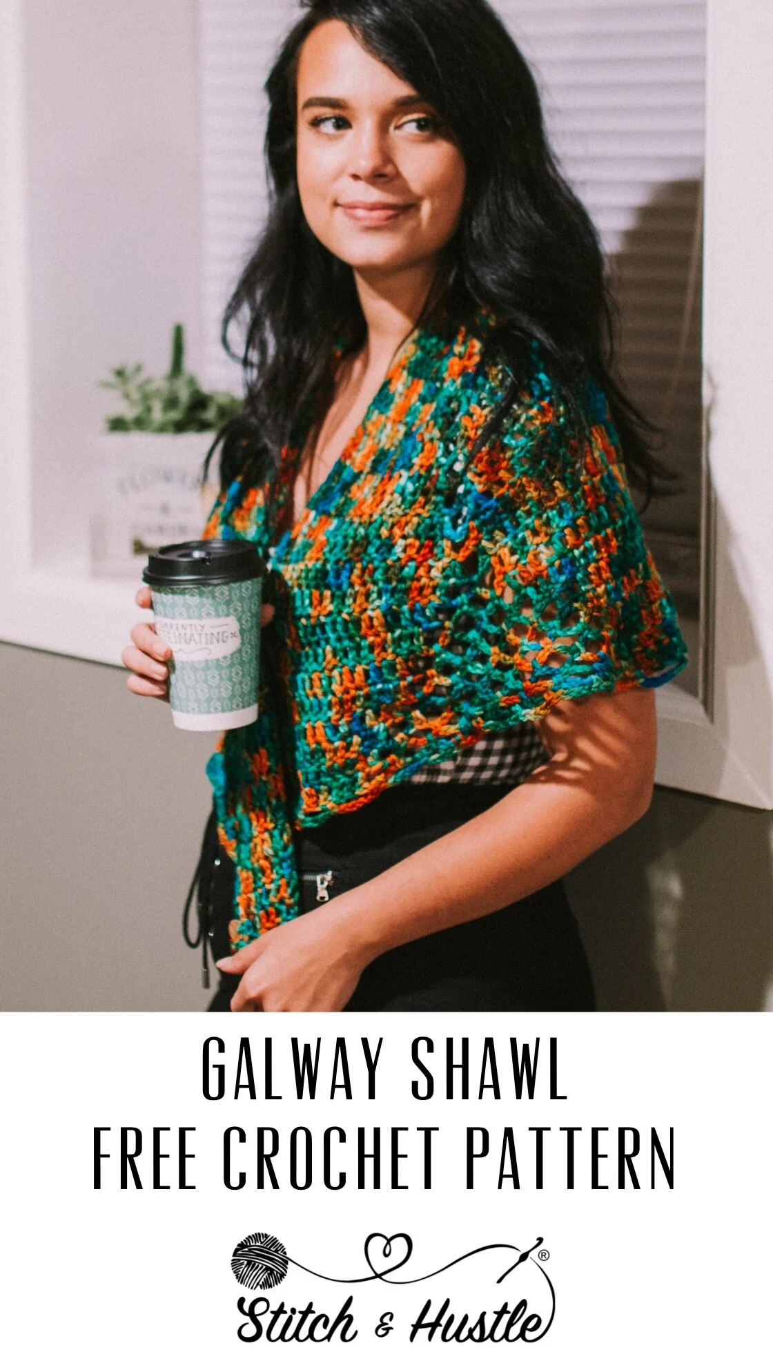 Galway Shawl Free Crochet Pattern With Hedgehog Fibers — Stitch & Hustle