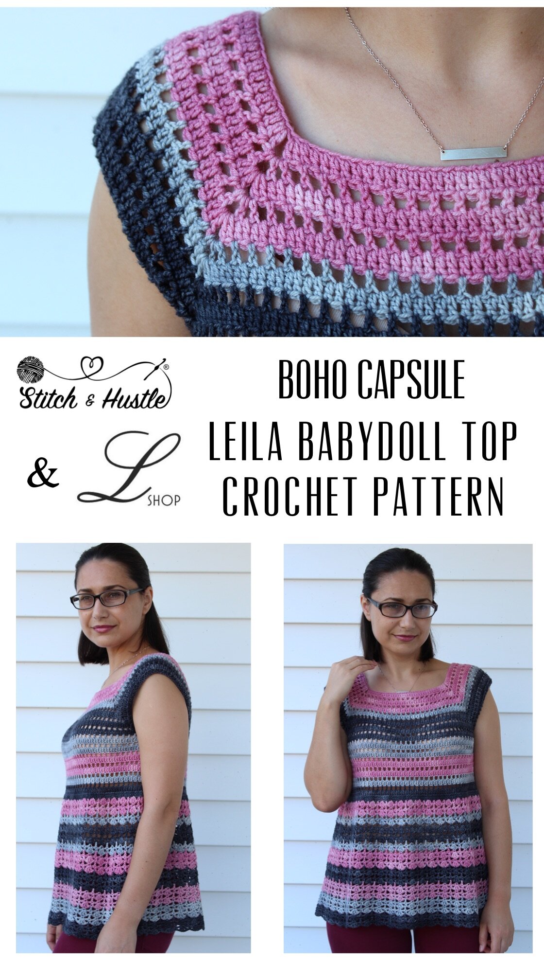 Boho Crochet Top Pattern 