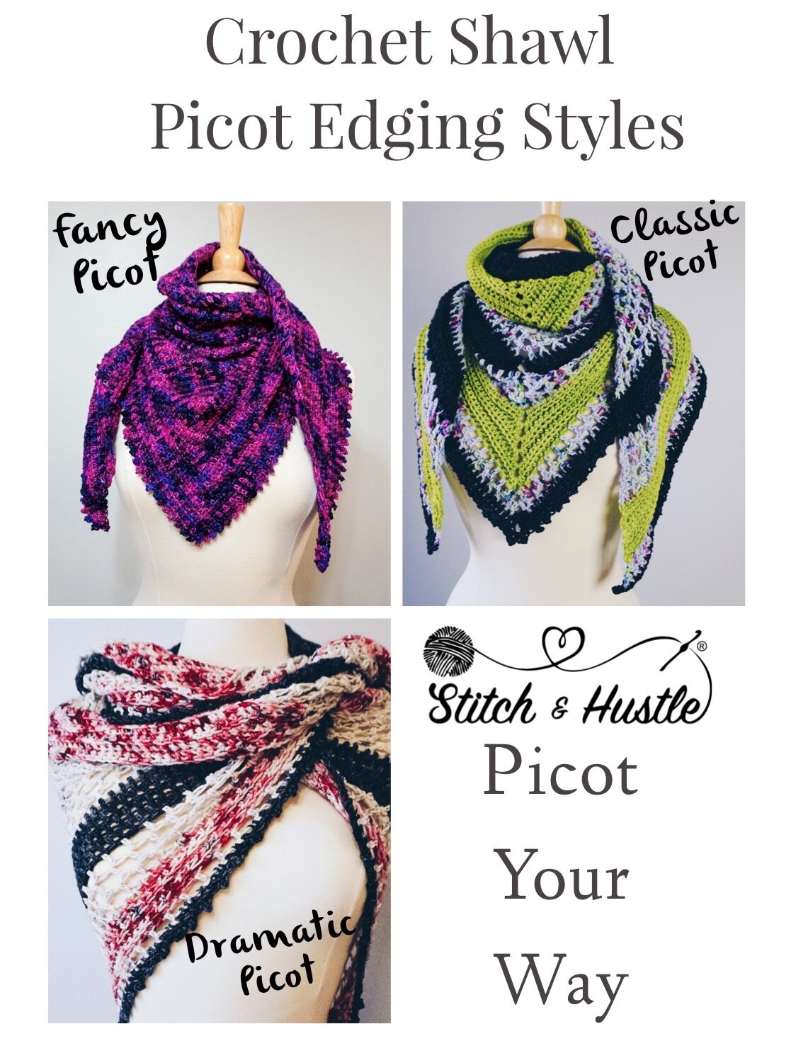 How to Crochet the Picot Stitch