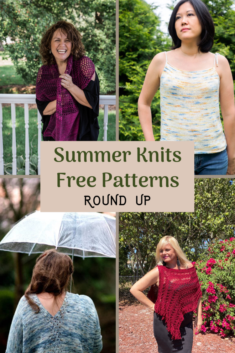 6 Sleek and Classy Summer Knits Pattern Round Up — Stitch & Hustle