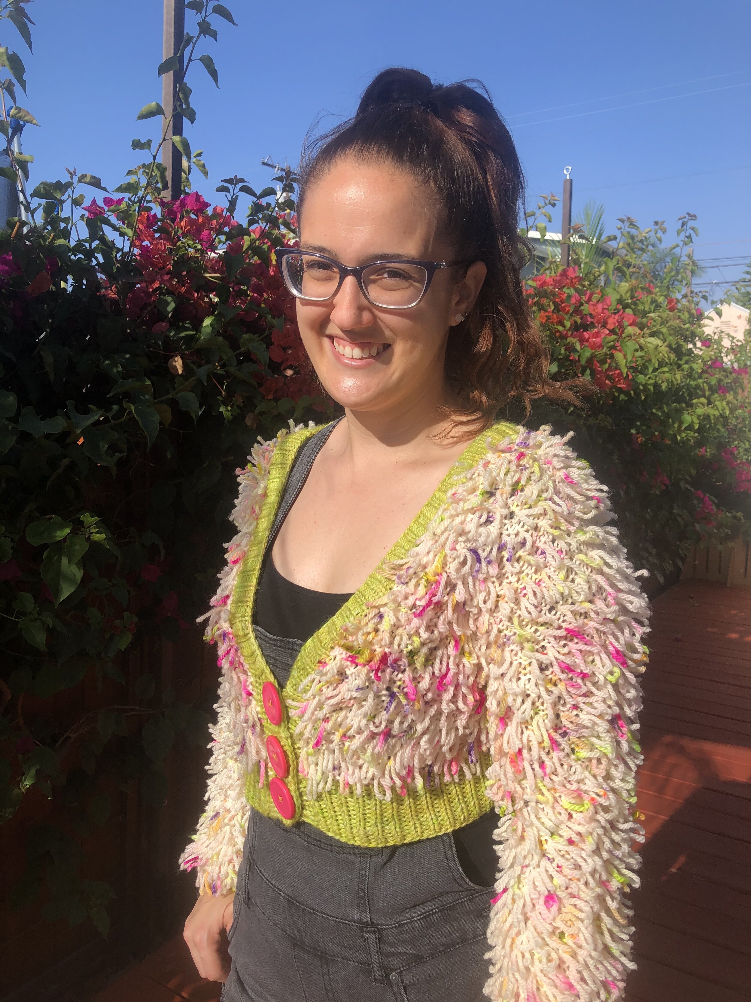 Unbirthday Cardigan Knitting Pattern