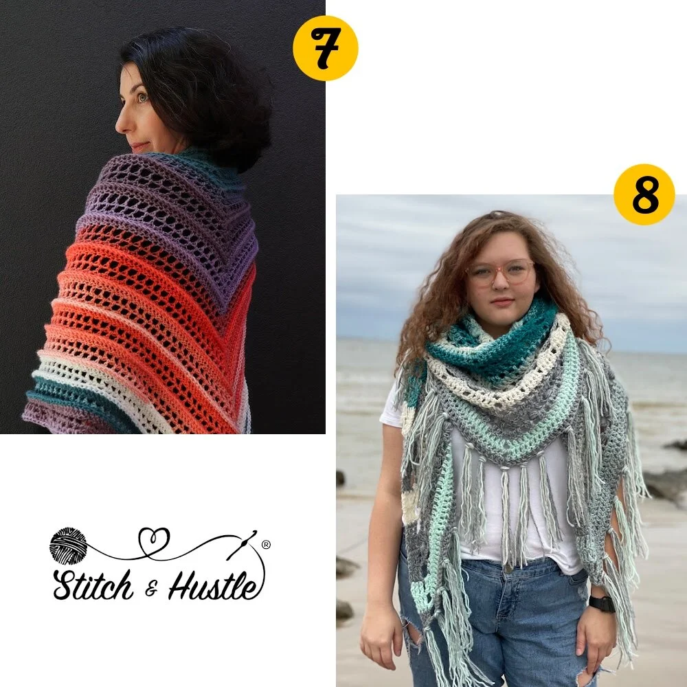 Crochet Wraps Free Pattern Round Up Stitch Hustle