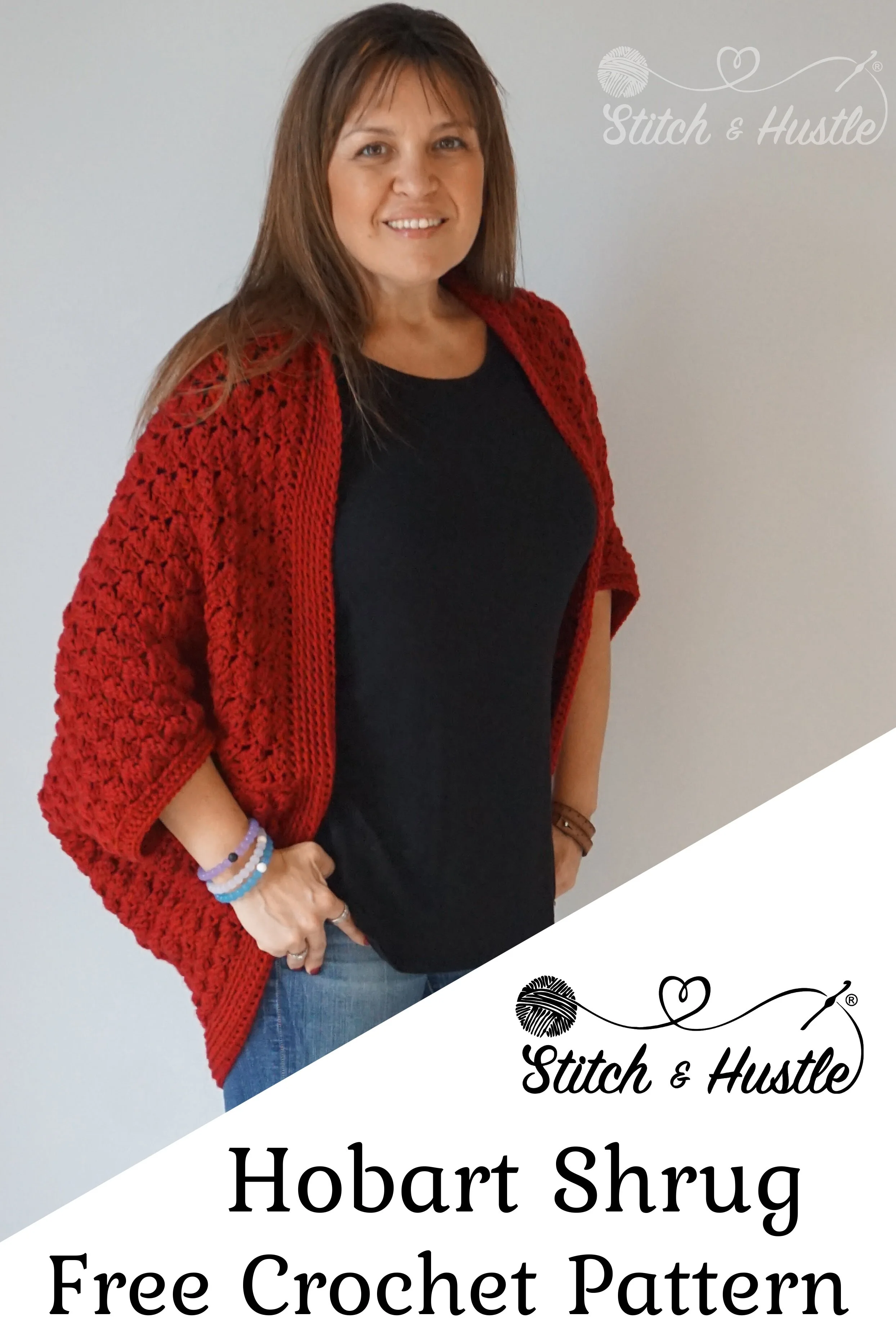 8+ Crochet Shrug Free Patterns Cozy Hobart Shrug Free Crochet Pattern — Stitch & Hustle