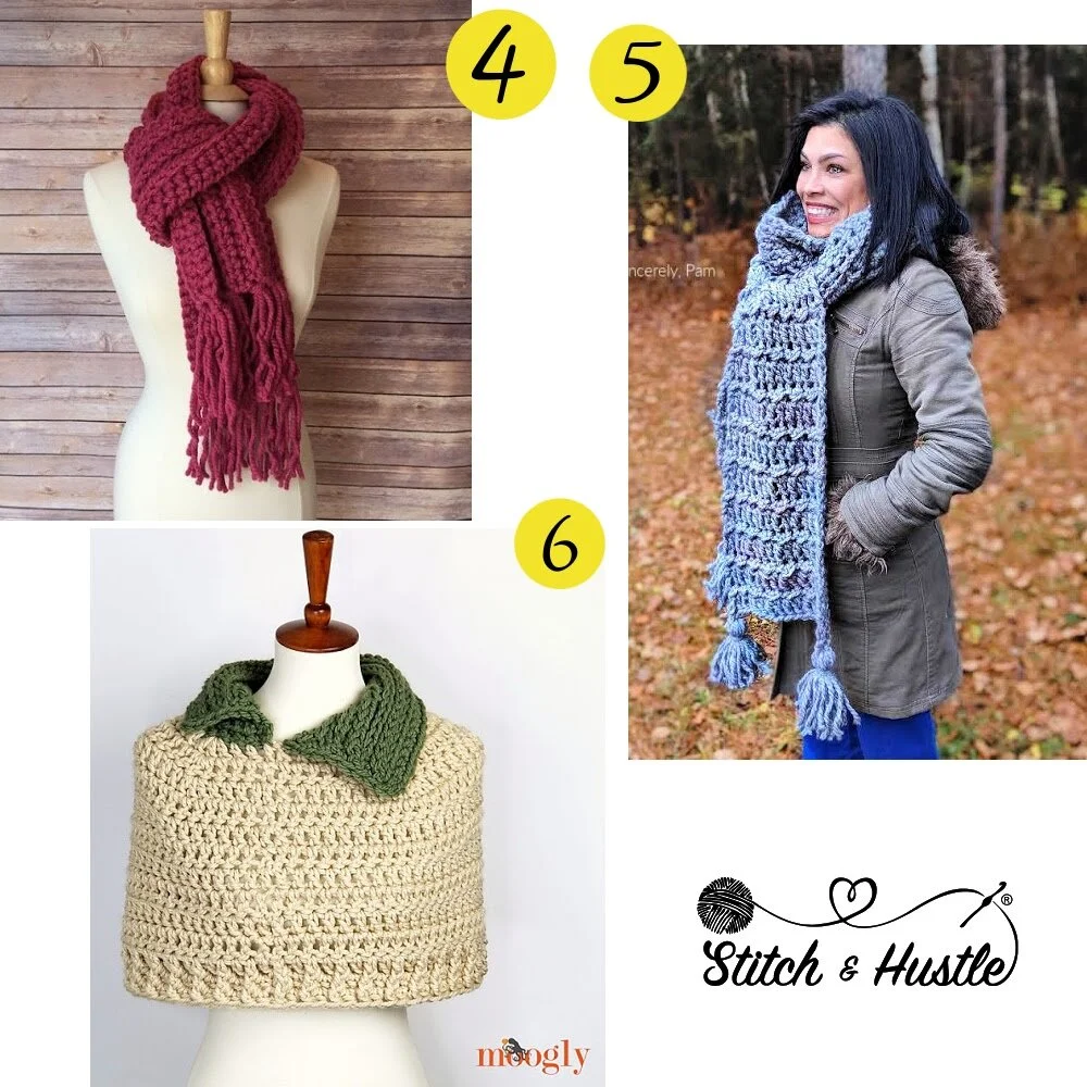 Chunky Crochet - Fast & Fun Cozy Free Pattern Round Up — Stitch & Hustle