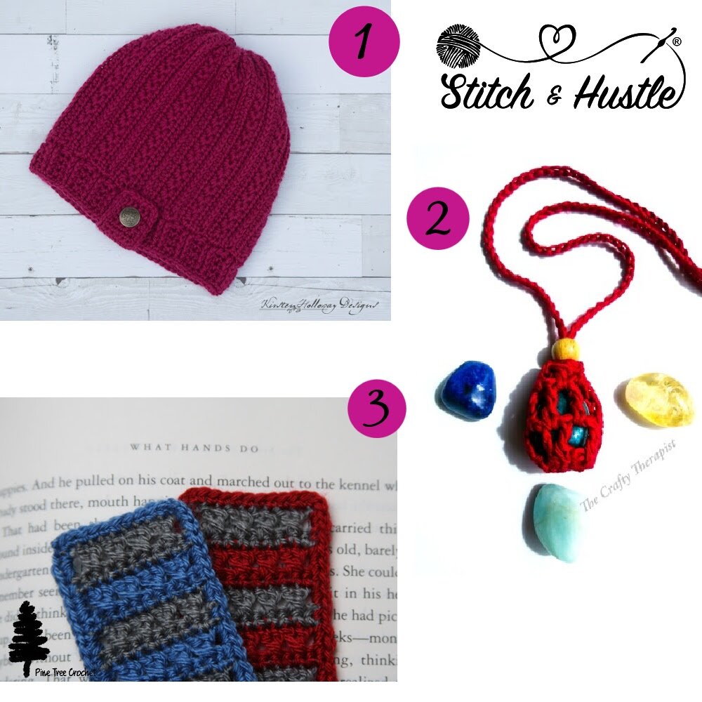 Galentine's Gifts for your Squad! Free Crochet Pattern Round Up — Stitch &  Hustle