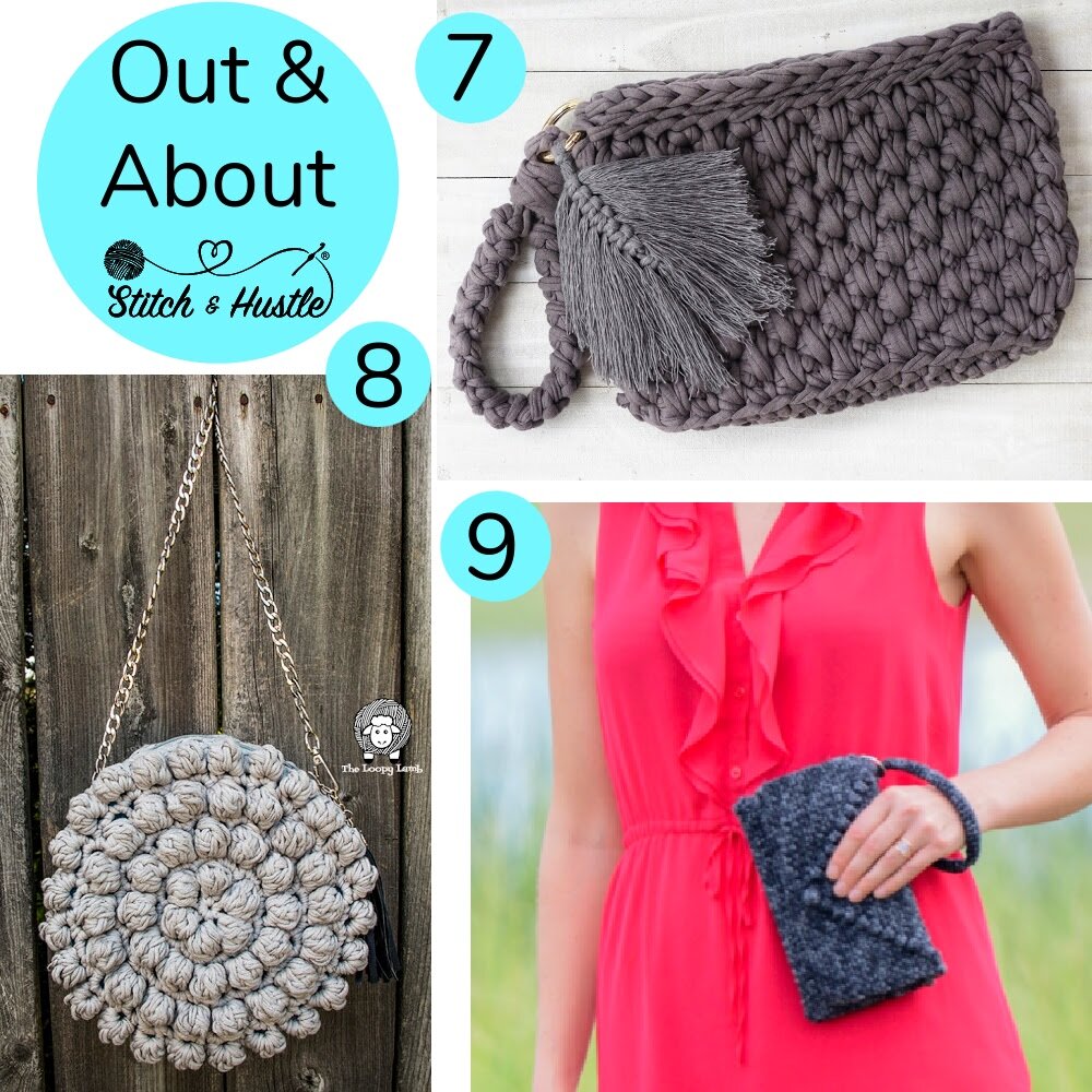 Purses & Bags: We're Out & About Free Crochet Pattern Round Up — Stitch ...