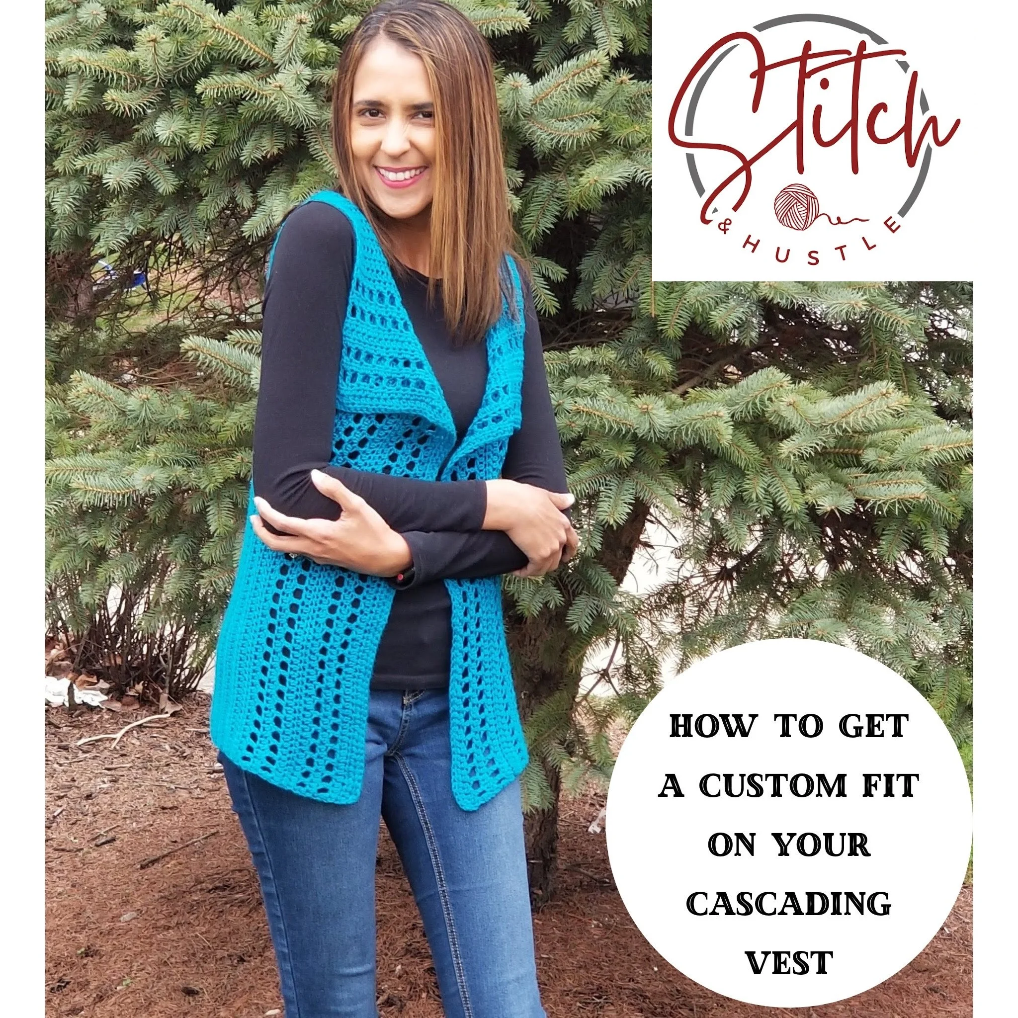 How To Personalize Your Cascading Vest Size Tutorial