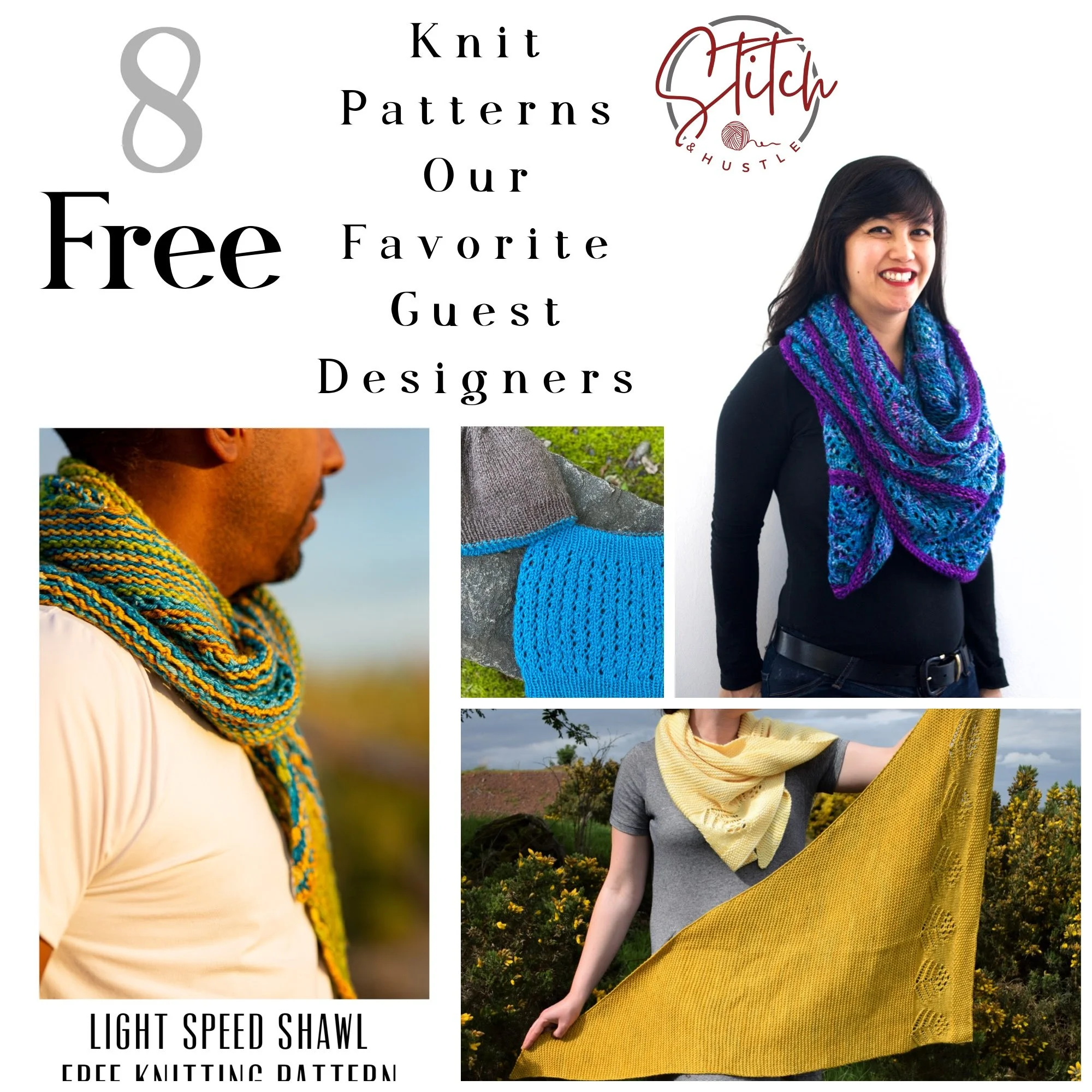 Our Favorite Guest Designers 8 Free Knit Patterns