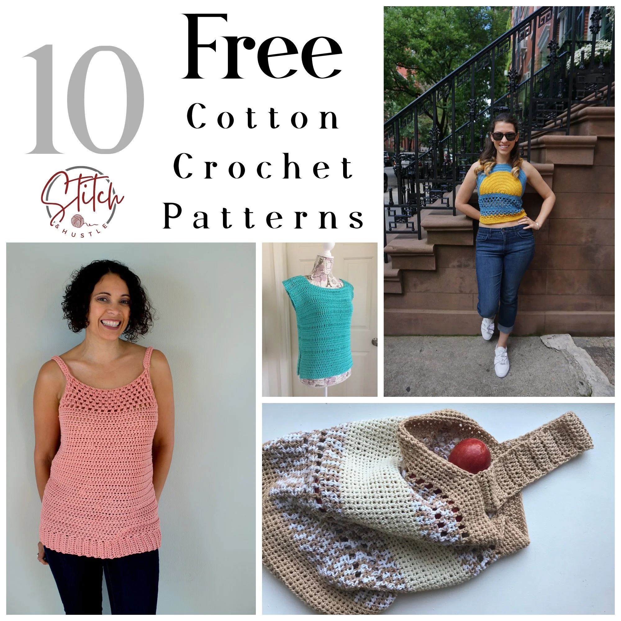 Seriously, We Love Cotton Free Crochet Patterns Round Up