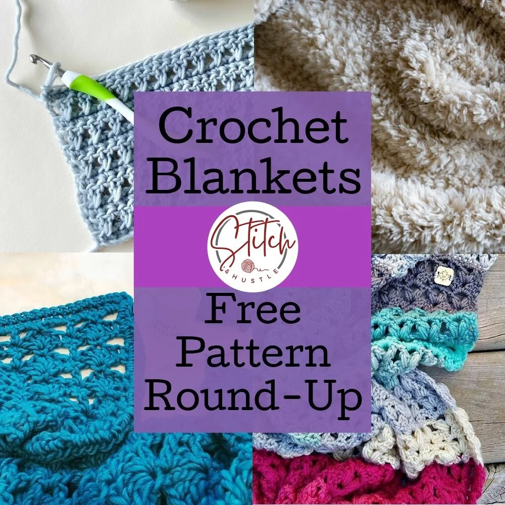 Cozy Crochet Blanket Free Pattern Round Up