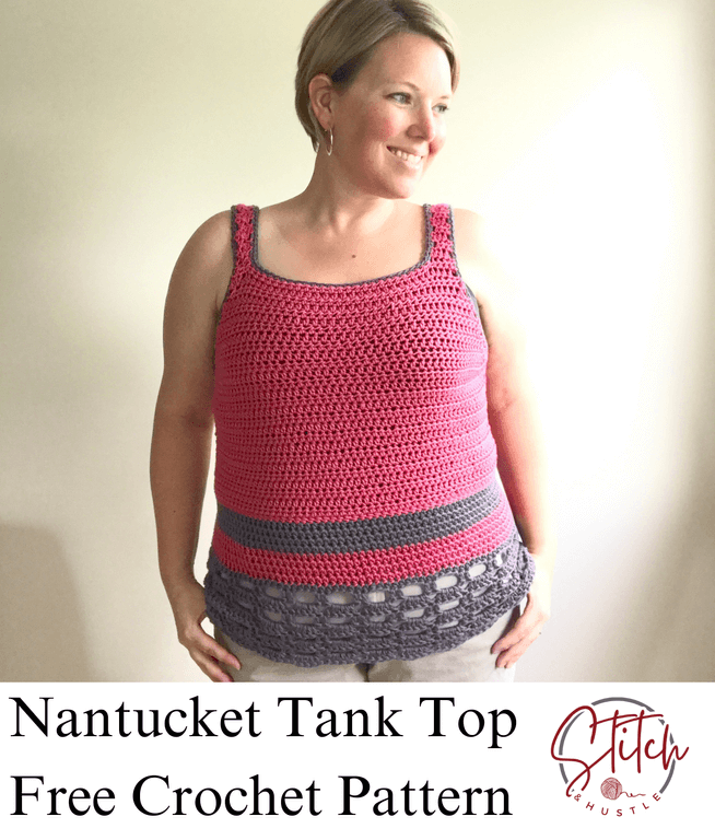 Nantucket Tank Top Free Crochet Pattern