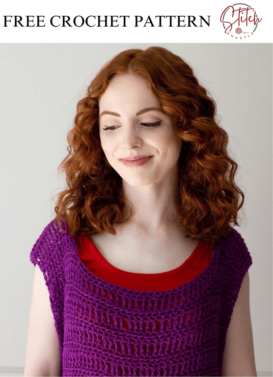 Crochet Loop Top In The Loop Top Free Crochet Pattern — Stitch & Hustle