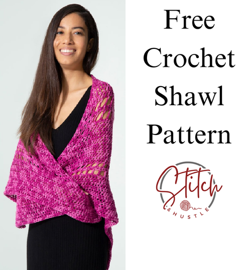 Sanctuary Pattern Sanctuary Crochet Shawl Free Crochet Pattern — Stitch & Hustle