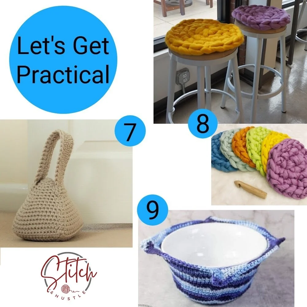 Let's Get Practical! - A Free Crochet Pattern Round Up Of Useful Items ...