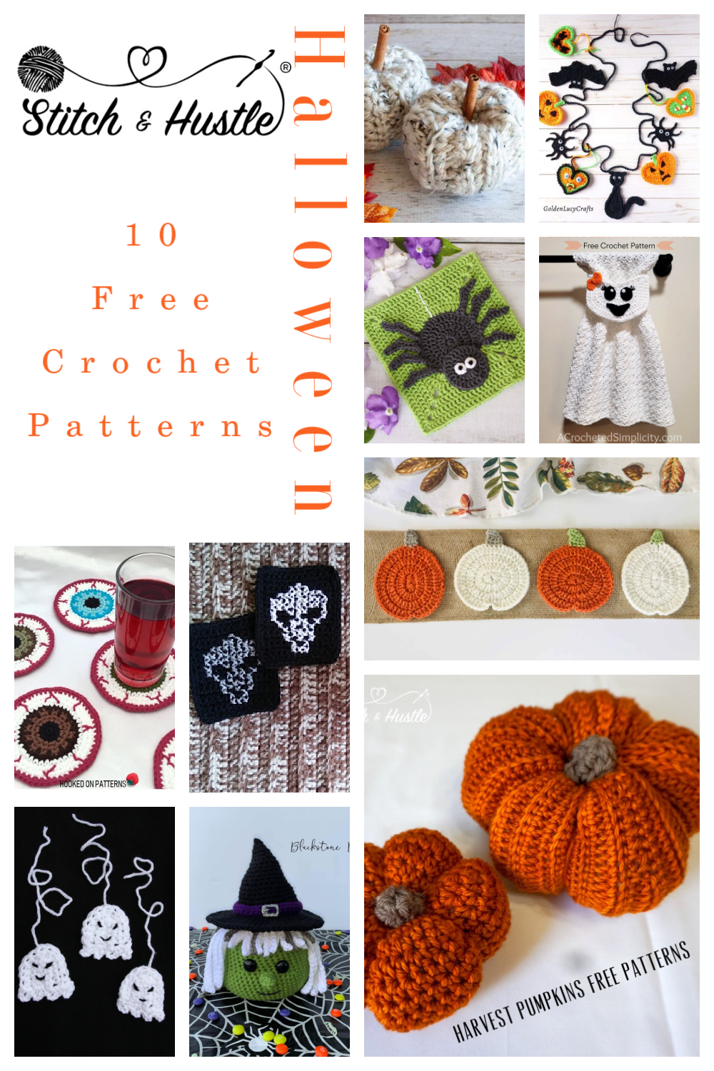 10 Free Crochet Patterns for Summer Game Fun