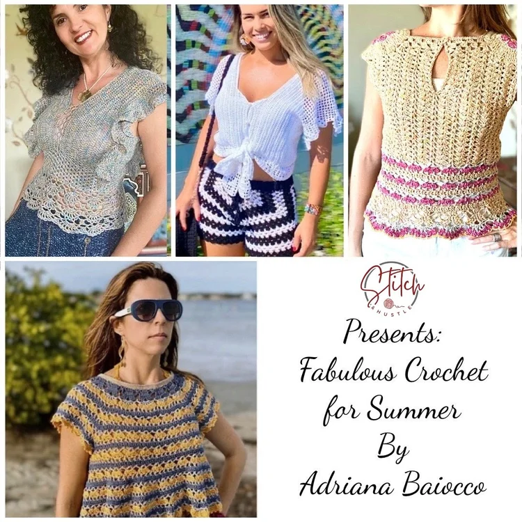 Circulo Yarns Cotton Summer Style Crochet Pattern Round Up — Stitch ...