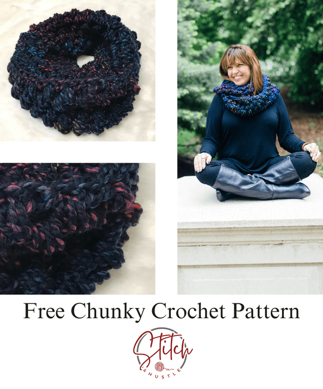 Manko Puff Stitch Infinity Scarf and Cowl Free Crochet Pattern — Stitch ...