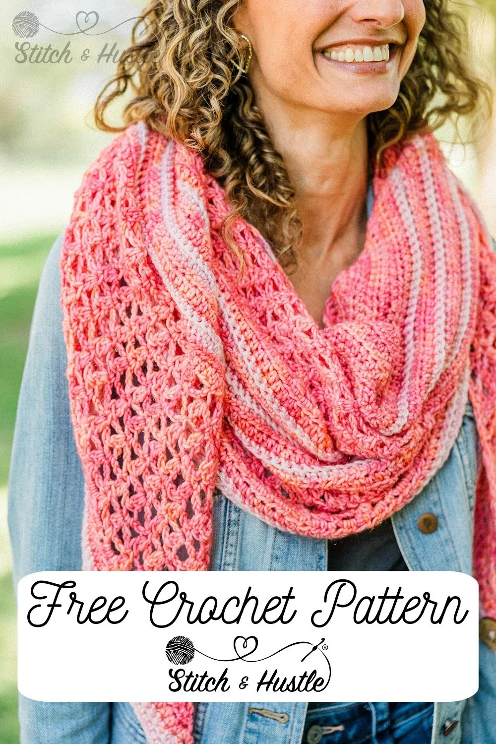 Modified Butterfly Shawl - Free Crochet Pattern — Stitch &amp; Hustle