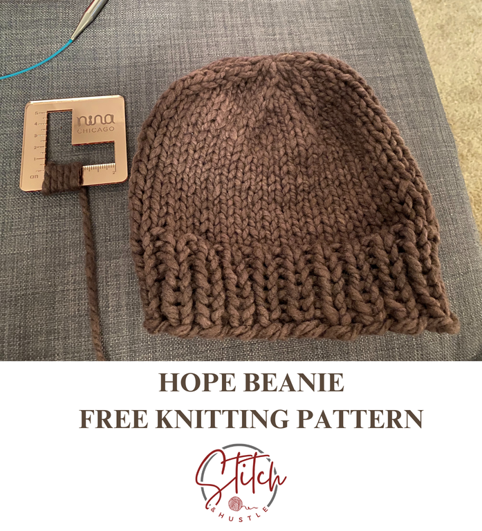Free Knitting Pattern Hat Beanie Free Knitted Boyfriend Beanie Hat