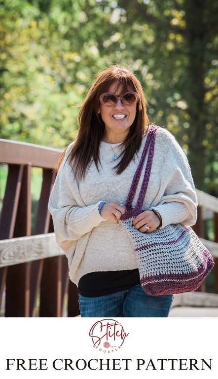 Danbury Tote Bag Free Beginner Crochet Pattern — Stitch & Hustle