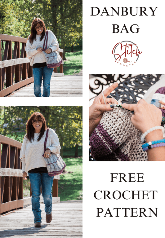 Danbury Tote Bag Free Beginner Crochet Pattern — Stitch & Hustle