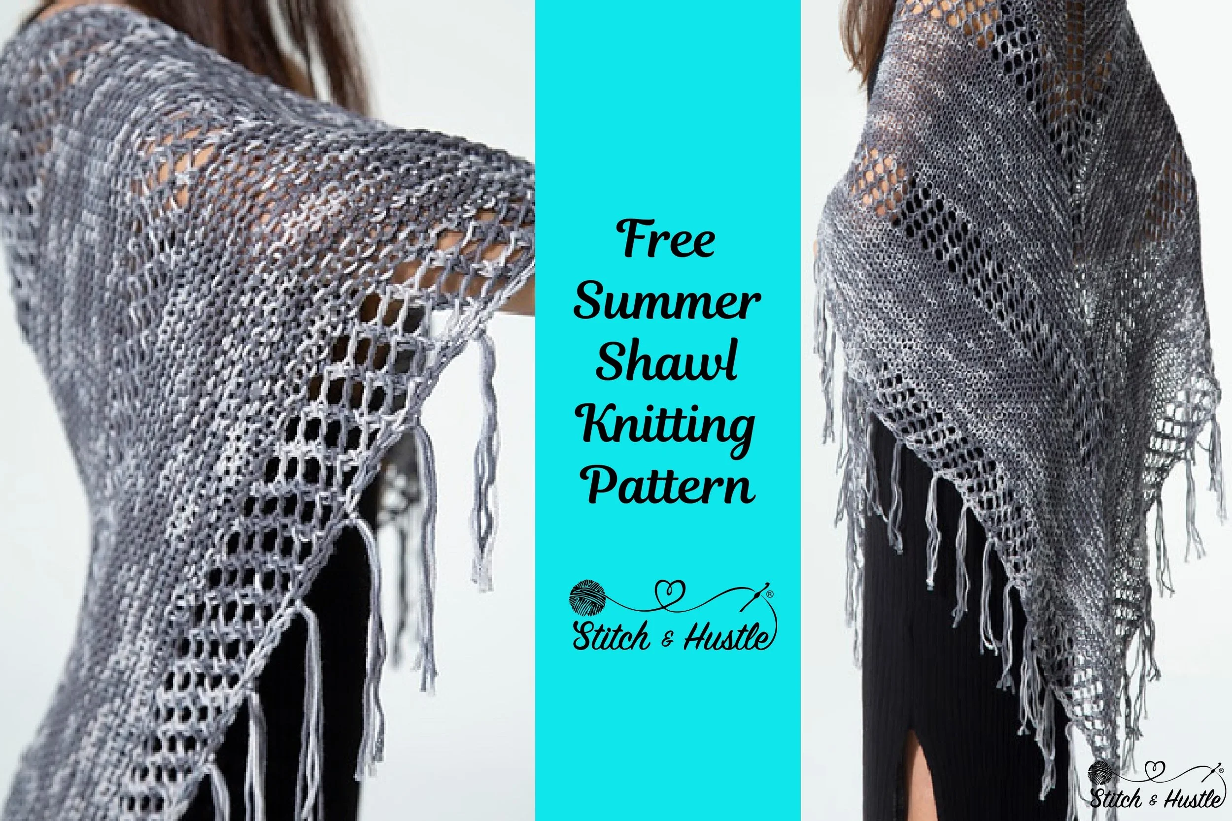 Sanctuary Pattern Sanctuary Knit Shawl Free Knitting Pattern — Stitch & Hustle