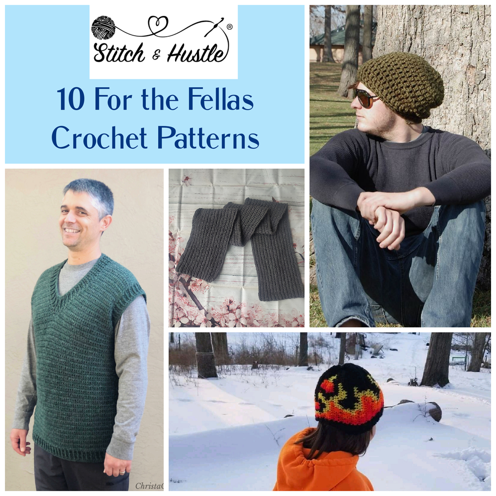 10 Free Crochet Patterns for Father's Day — Stitch & Hustle