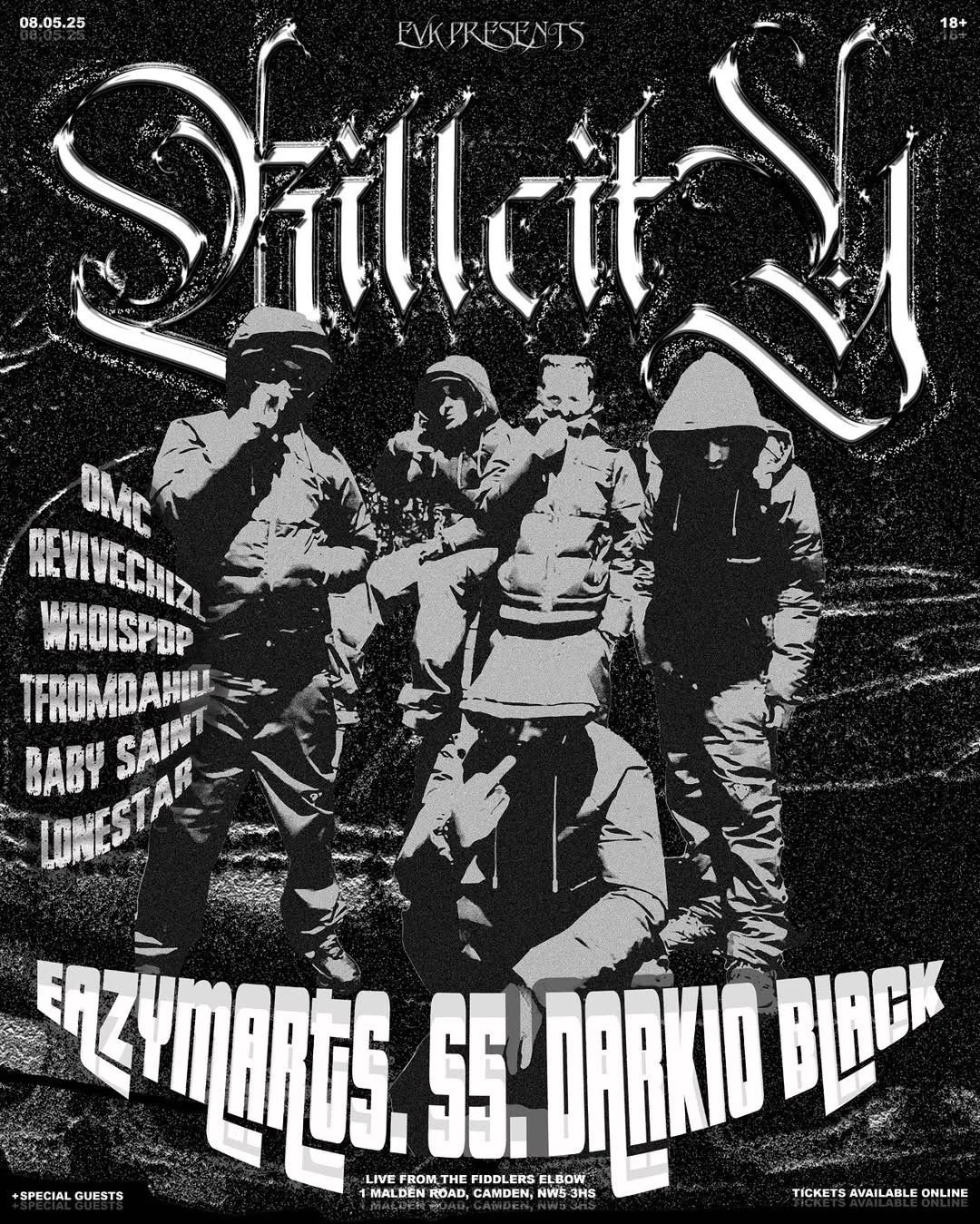 live rap — The Fiddlers Elbow