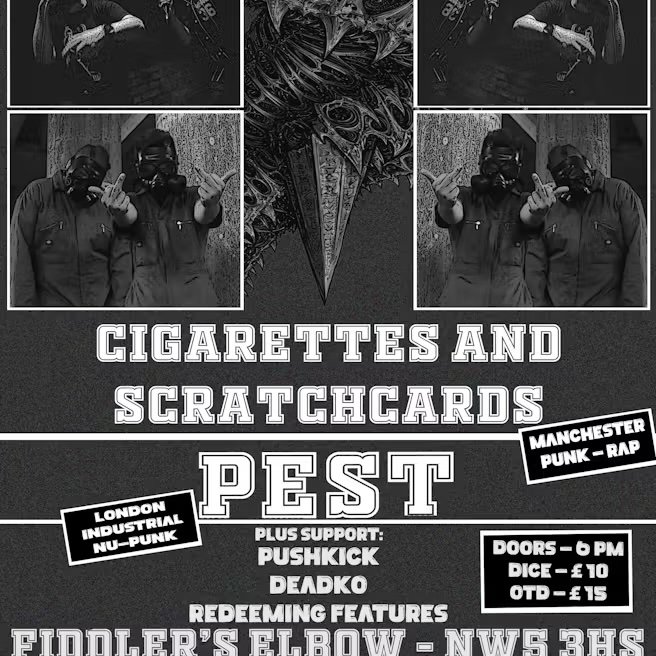 Cigarettes and Scratchcards + PEST