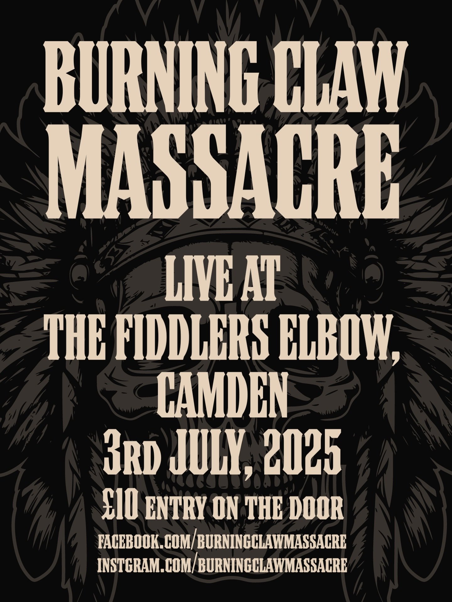 Lussa Band + Burning Claw Massacre + Two Inch Voices + Guests