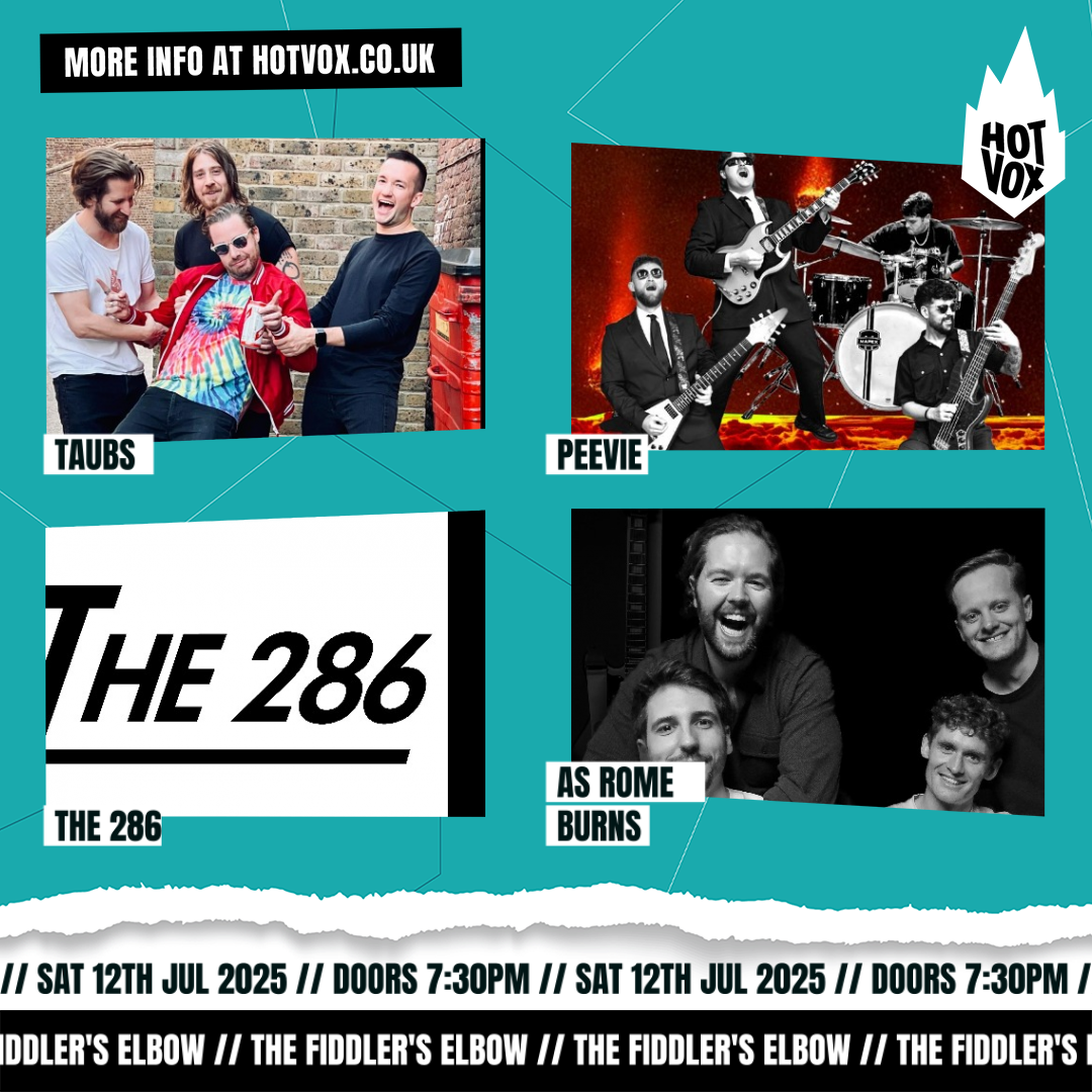 HOT VOX Presents: TAUBS // Peevie // The 286 // As Rome Burns