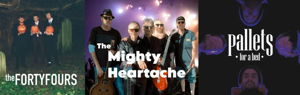 The Mighty Heartache / The 44s / Pallets for a Bed