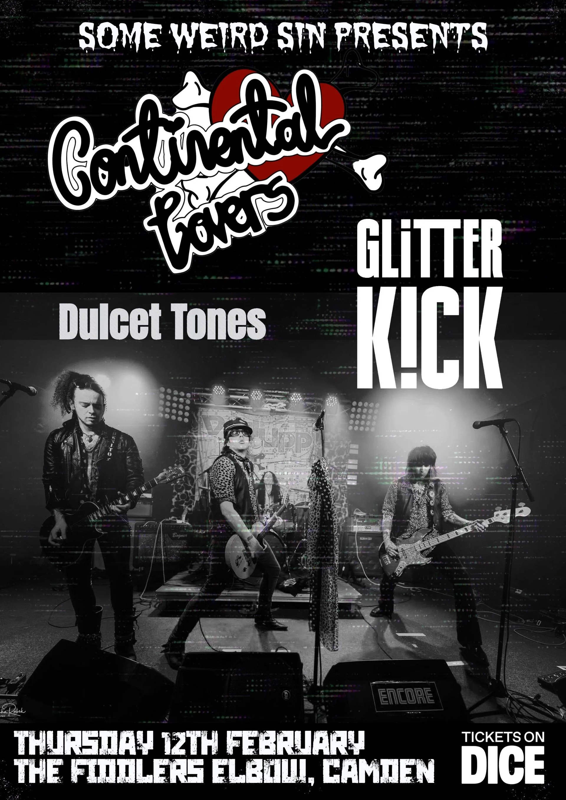 Continental Lovers + Glitter Kick +Dulcet Tones
