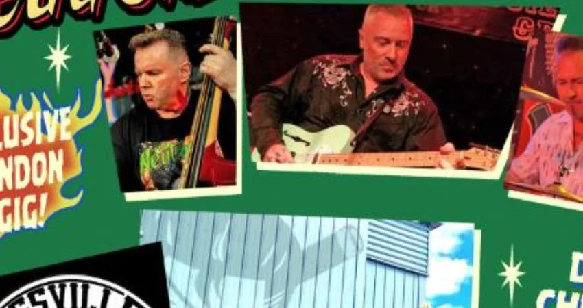 NEO ROCKABILLY EXPLOSION #3 The Neutronz, Wigsville Spliffs, DJ Chris Setzer.