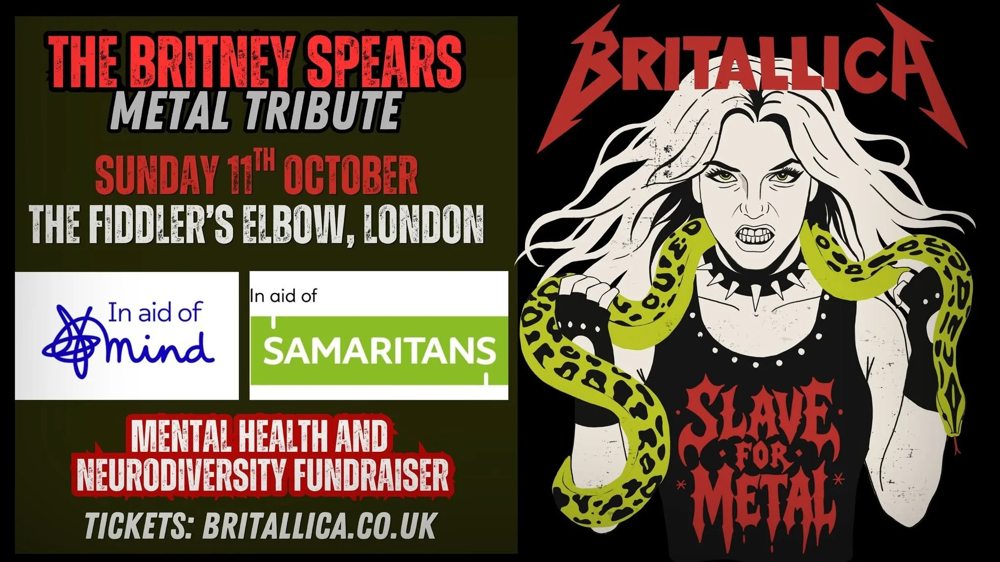 🎸 BRITALLICA - LIVE IN LONDON | STRONGER THAN YESTERDAY FUNDRAISER 🎸