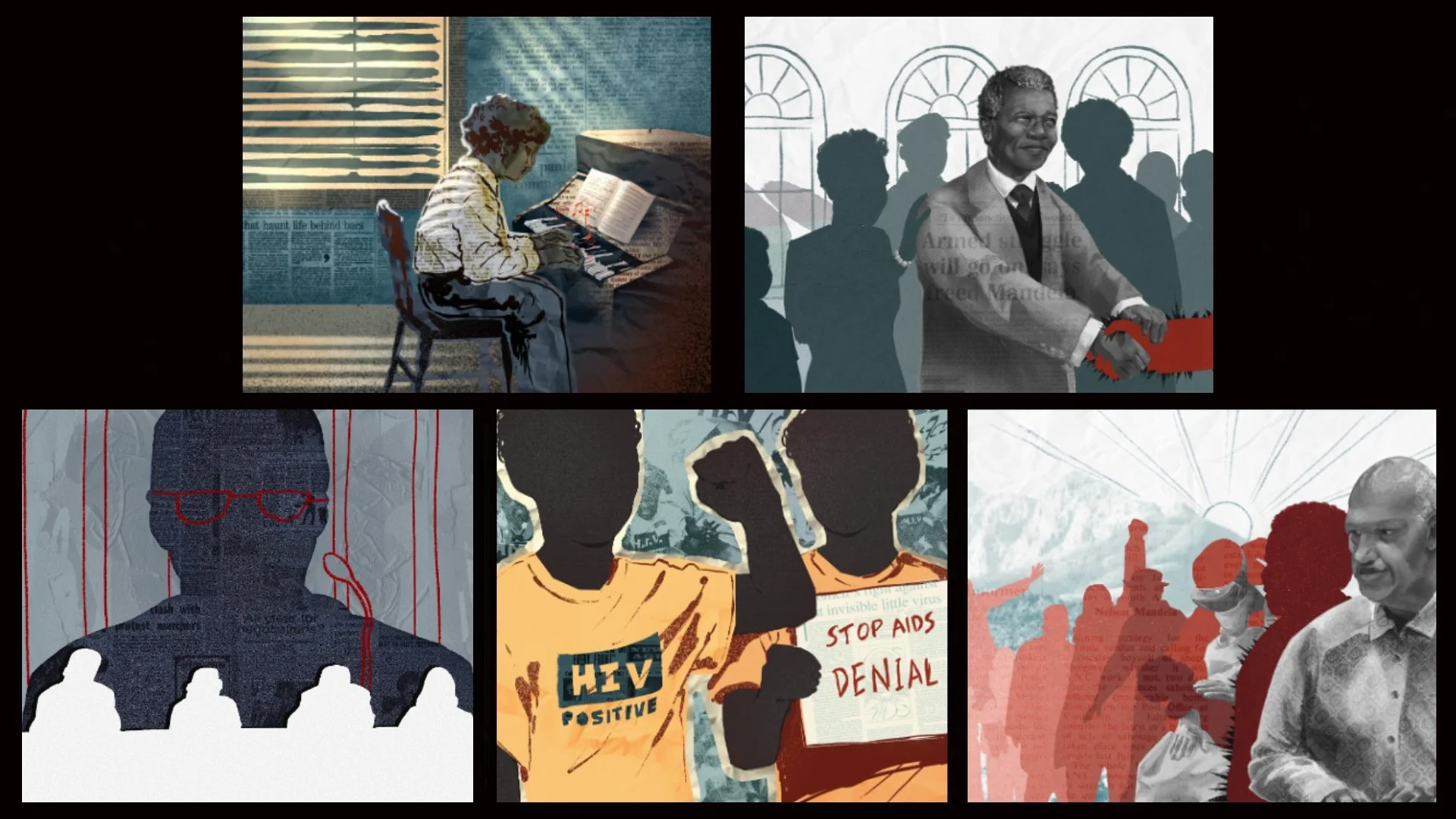  Illustrations by Orla Maxwell, Rokia Whitehouse and Lydia Smithey 