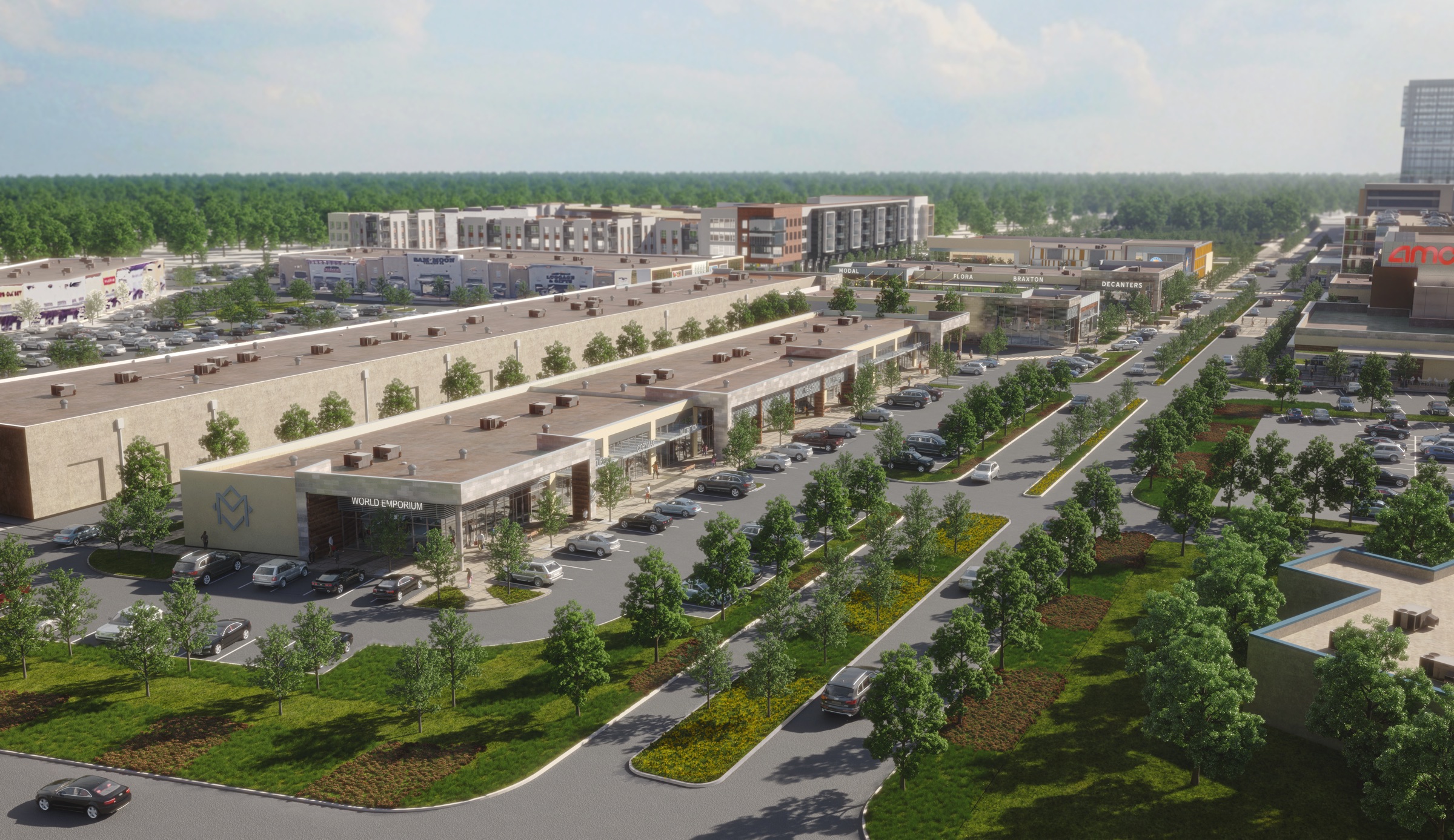 Metropark Square Entry