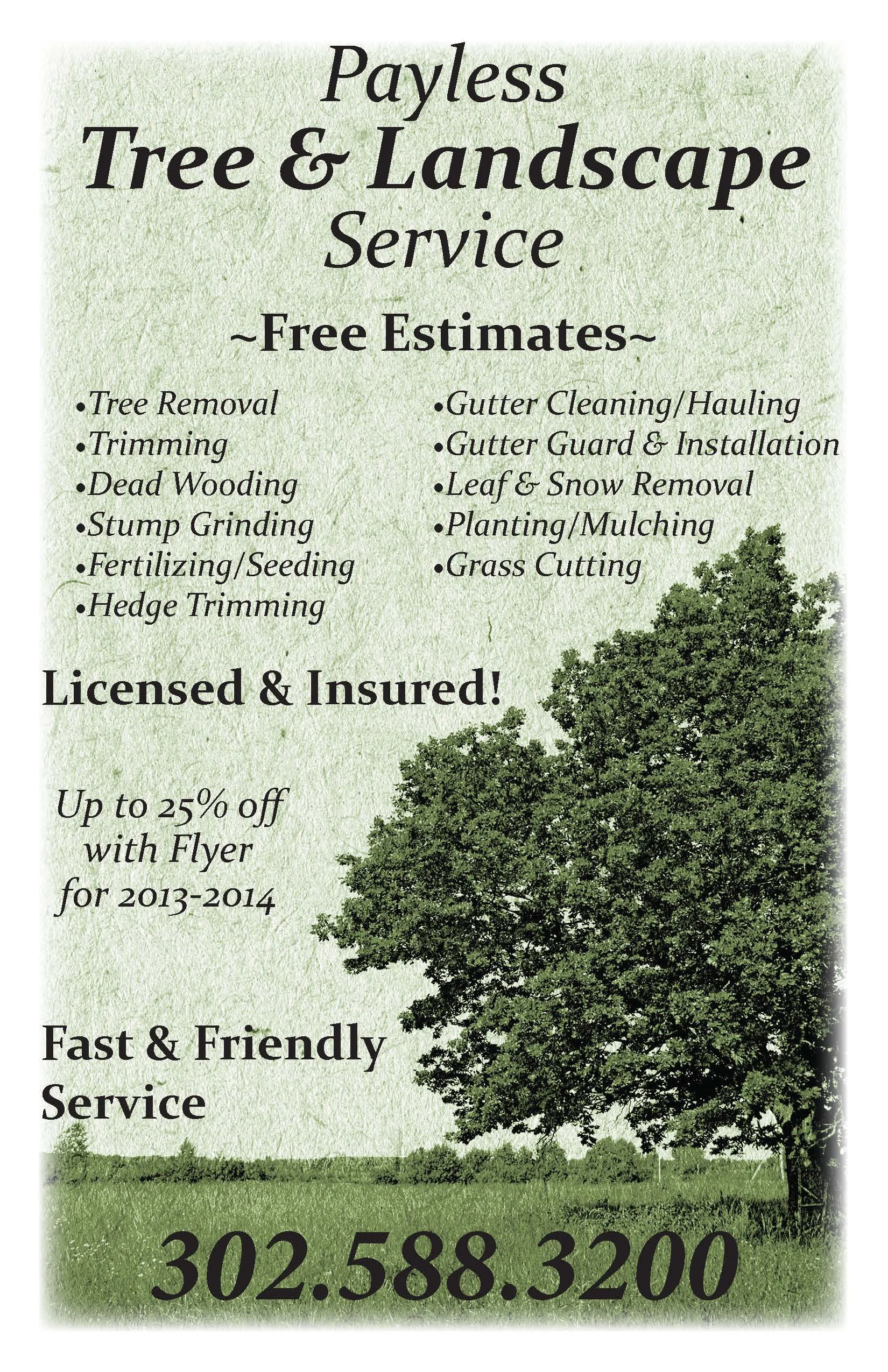 1/2 Page Flyer