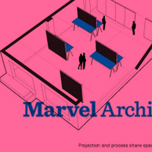 brooklyn in process exhibition for marvel architects